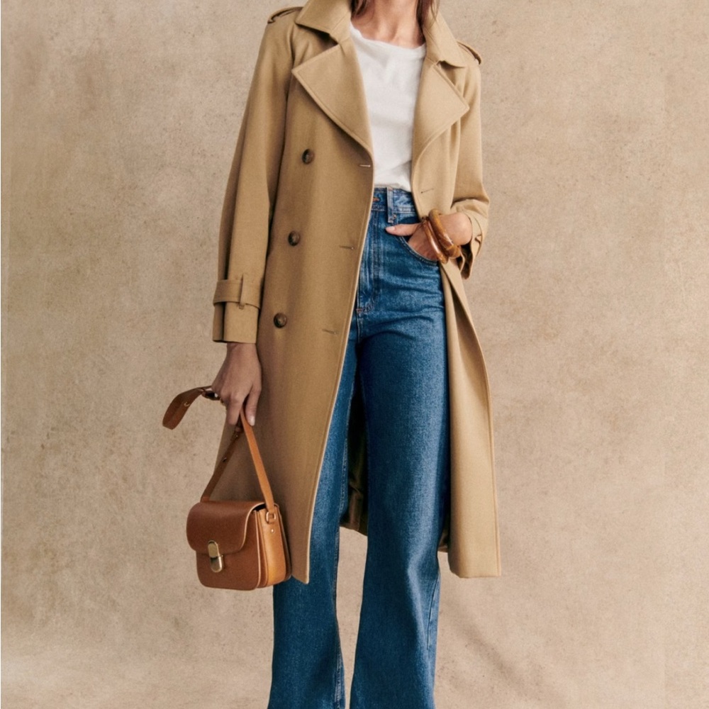 Sezane Scott Trench Coat